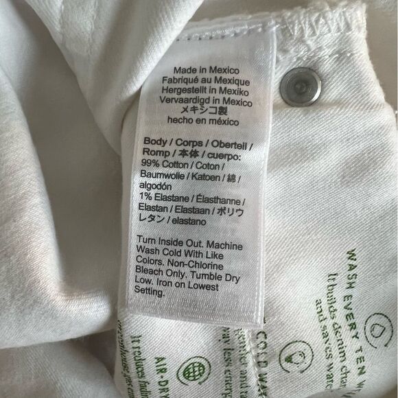 NEW J. Crew High Rise Slim Demi Boot Jean in White Wash - Picture 7 of 7